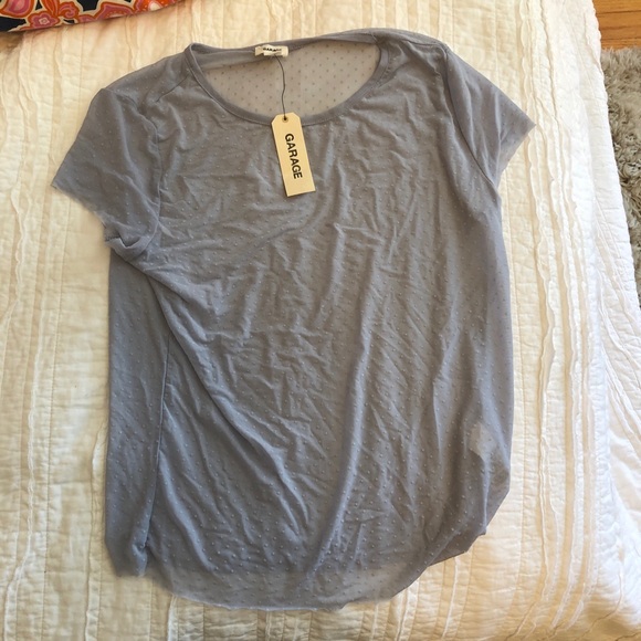 lavender mesh top - Picture 1 of 1